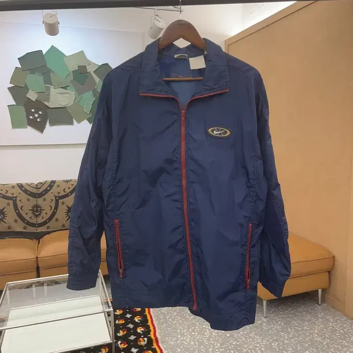 나이키 올드스쿨 레트로 00's 바람막이 자켓 M C07479 상품이미지3