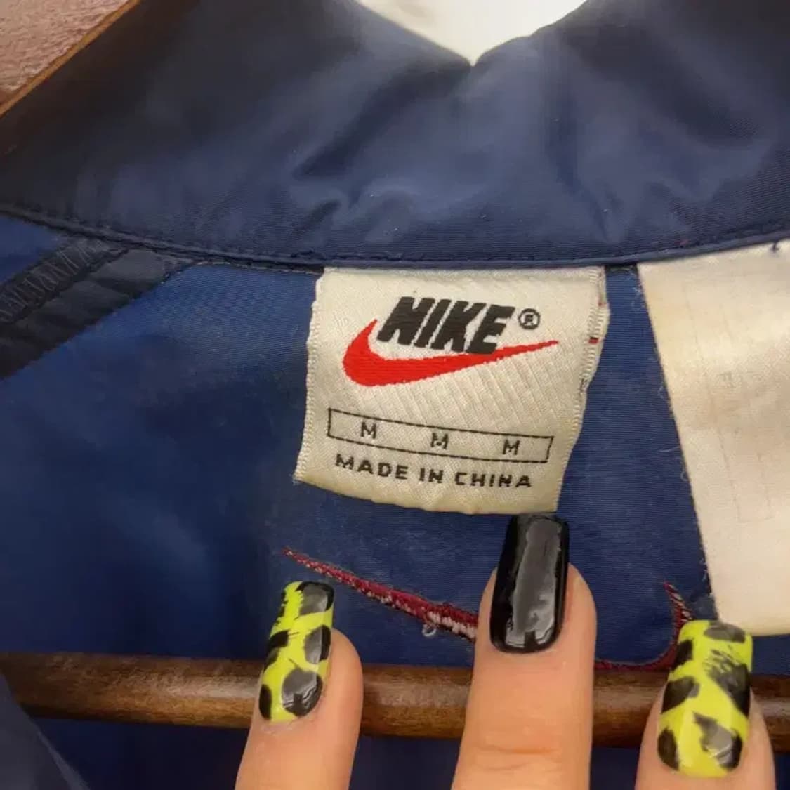 나이키 올드스쿨 레트로 00's 바람막이 자켓 M C07479 상품이미지5