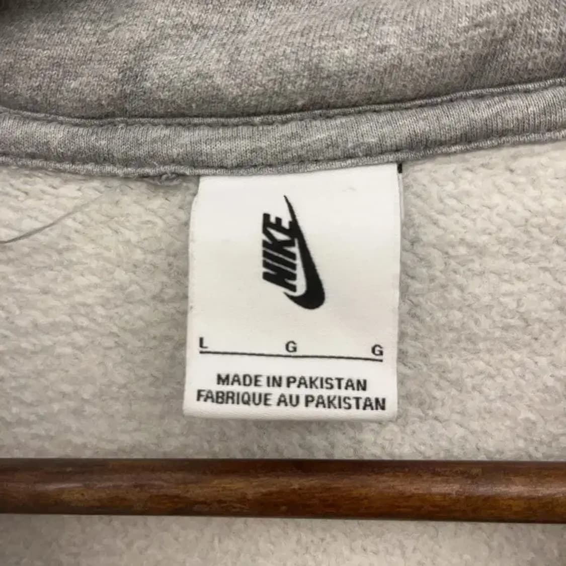 나이키 빈티지 캐주얼 반집업 기모 맨투맨 스웻셔츠 L C07482 상품이미지5