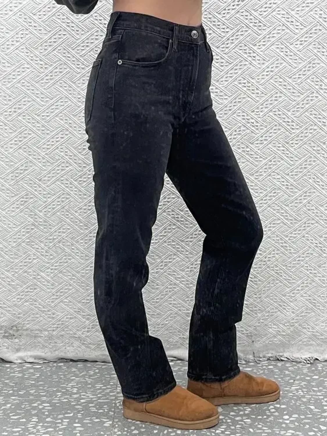 에이골디 모던시크 캐주얼 하이웨스트 데님팬츠 26인치 C07506 상품이미지2