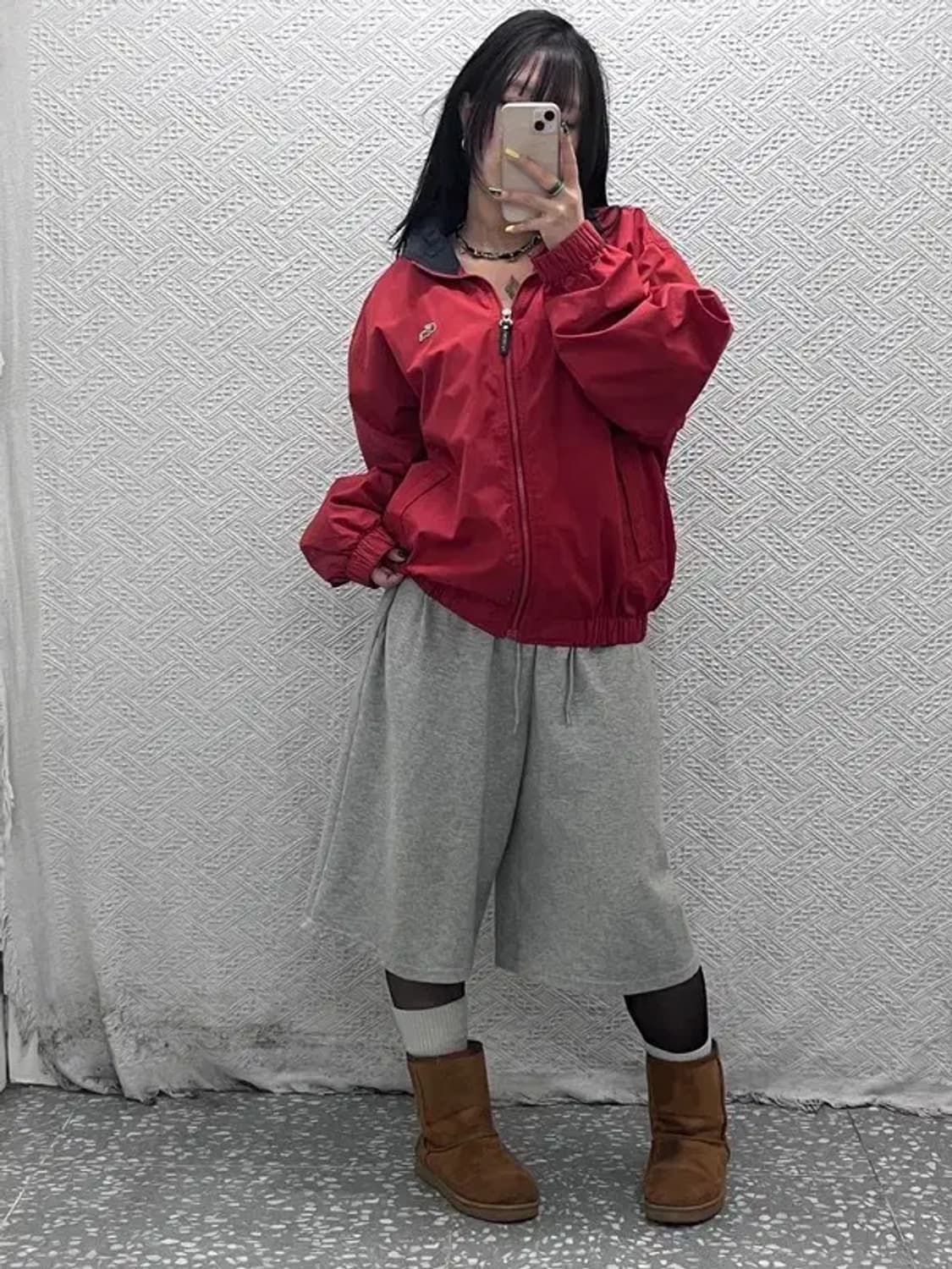 라코스테 서광 레트로 00's 바람막이 워크 자켓 105 C07483 상품이미지2