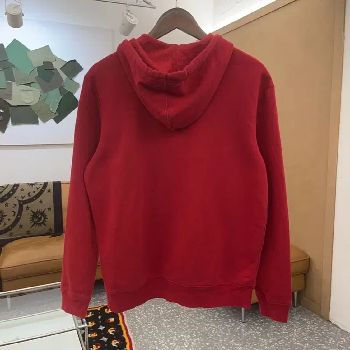 갭 올드스쿨 레트로 00's 빅로고 기모 후드티 S C07491 상품이미지4