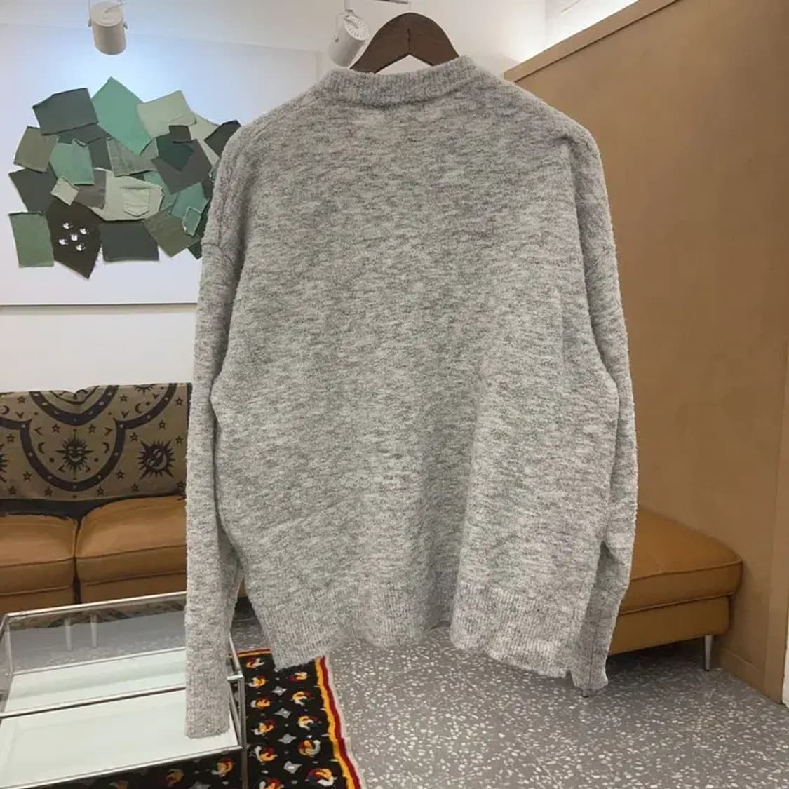 널디 엔디와이 핀휠 멜란지그레이 니트 S C07493 상품이미지4