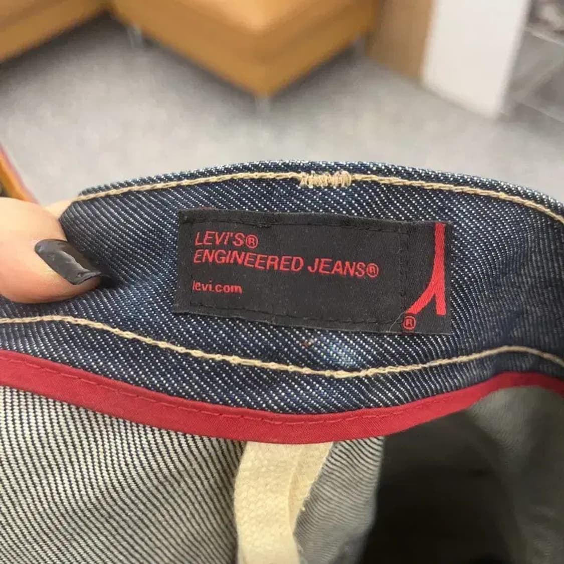 리바이스 엔지니어드진 모던 캐주얼 데님팬츠 31인치 C07509 상품이미지5