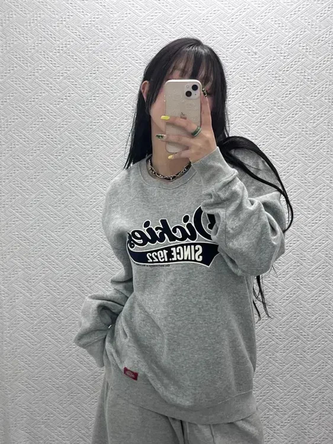 디키즈 올드스쿨 빈티지 빅로고 기모 맨투맨 XL C07498 상품이미지2