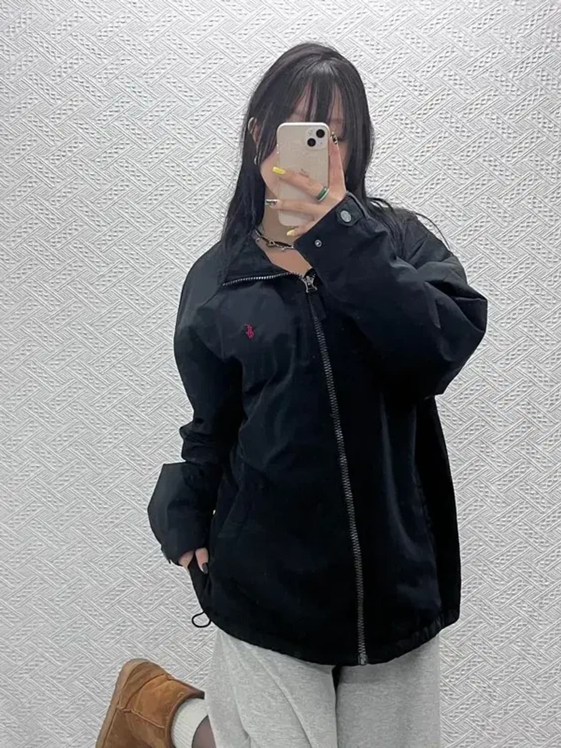 폴로 랄프로렌 베이직 모던 캐주얼 바람막이 기모 자켓 100 C07490 상품이미지1