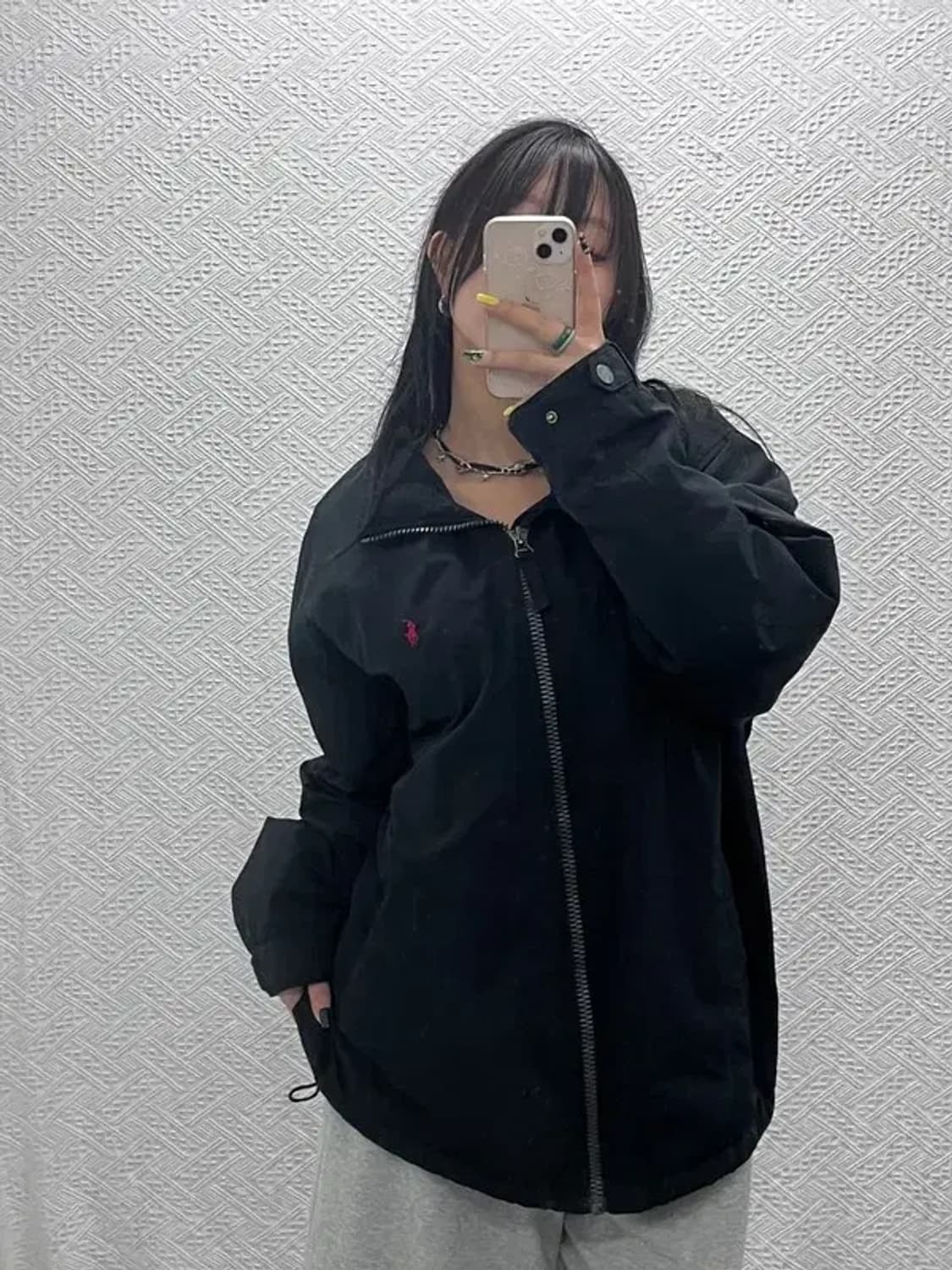 폴로 랄프로렌 베이직 모던 캐주얼 바람막이 기모 자켓 100 C07490 상품이미지2