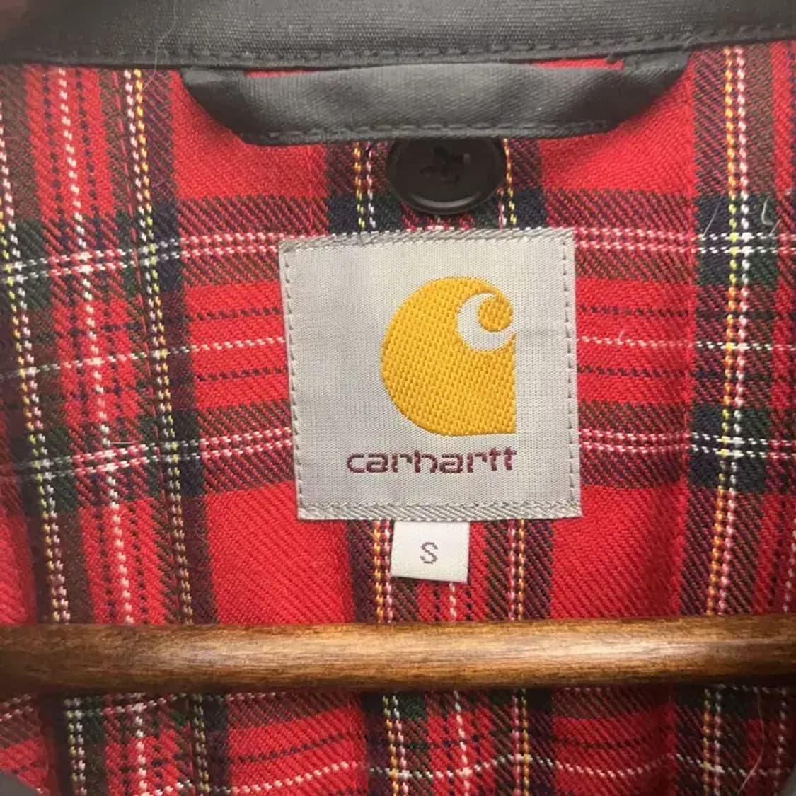 칼하트 빈티지 락시크 트러커 팔콘 왁싱 자켓 S C07494 상품이미지5