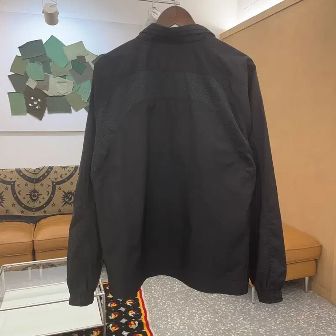 나이키 올드스쿨 레트로 클럽 로고 바람막이 웜업 자켓 L C07496 상품이미지4