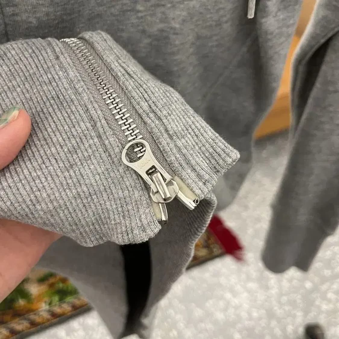 나이키 자수로고 핑크로고 롱 투웨이 후드집업 90 C05407 상품이미지7