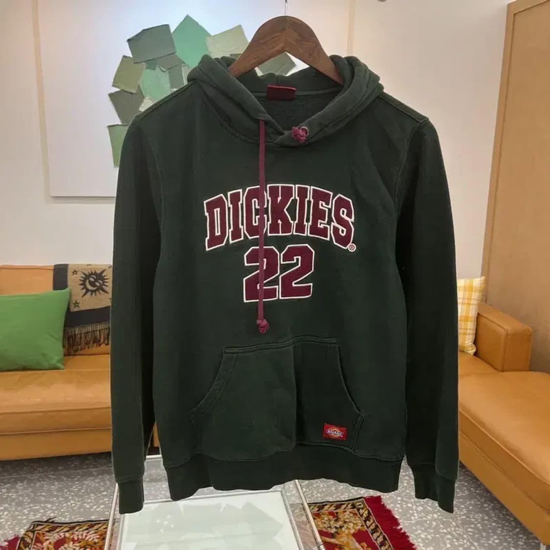 디키즈 빅로고 약기모 후드티 90 C05614 상품이미지3