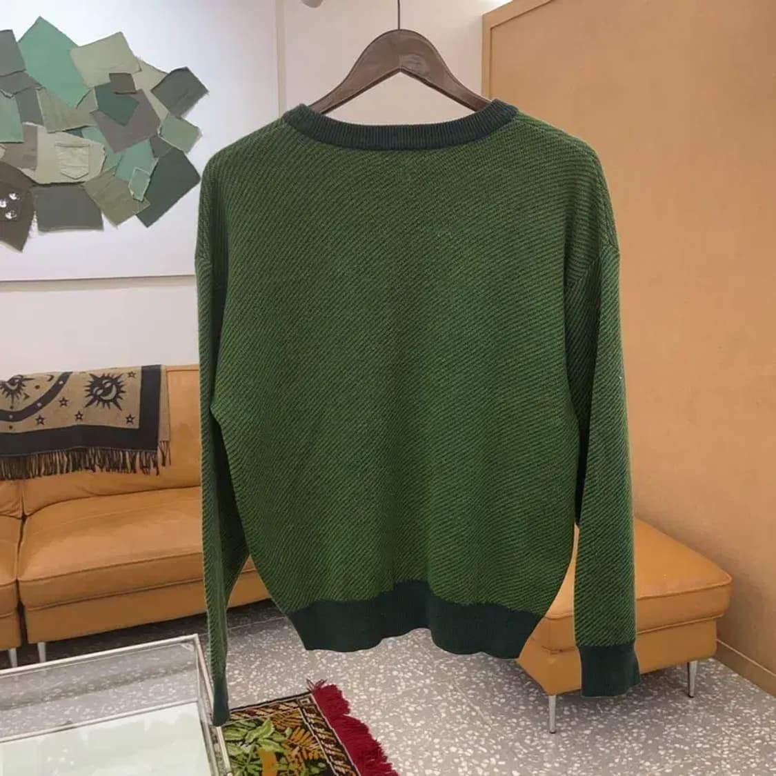 아디다스 90s 제우교역 울 니트 스웨터 100 C06127 상품이미지4