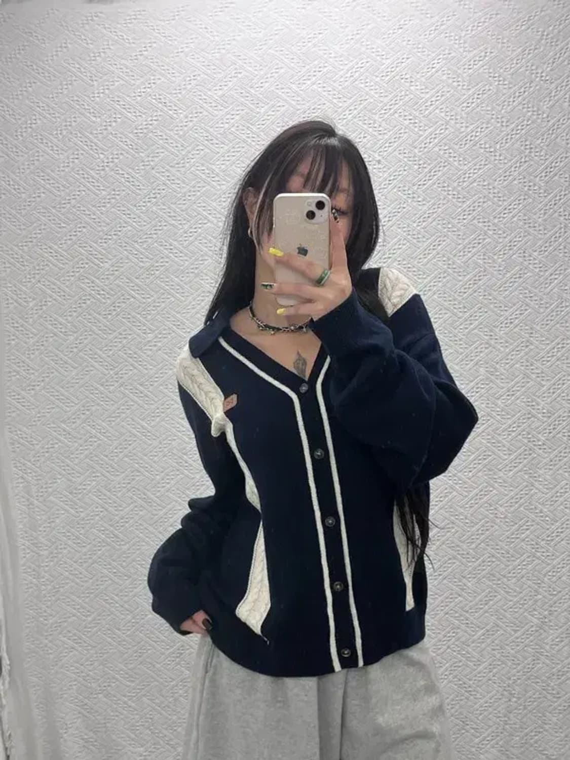 세터 파로 블렌드 캐시미어 울 니트 가디건 105 C06281 상품이미지1