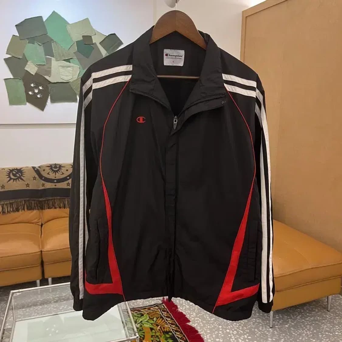 챔피온 올드스쿨 약기모 윈드브레이커 바람막이 105 C06010 상품이미지3