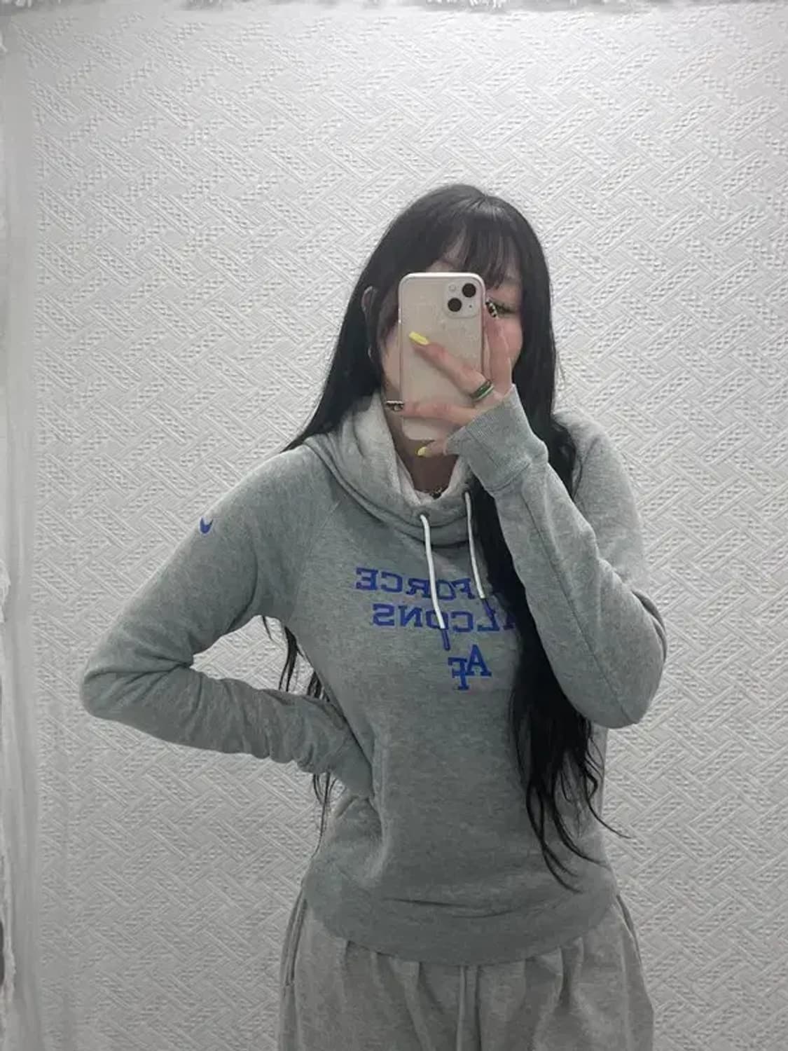 나이키 에어포스 올드스쿨 빈티지 터틀넥 후드티 85 C07519 상품이미지1