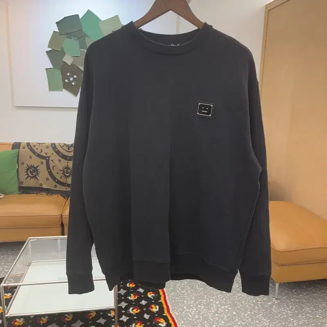 아크네스튜디오 키치 메탈 페이스 로고 맨투맨 M C07525 상품이미지3