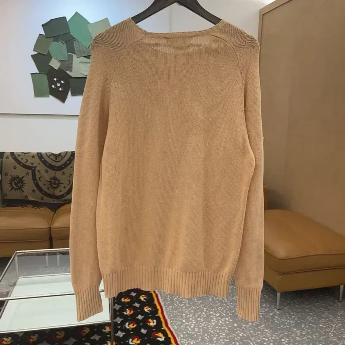 폴로 랄프로렌 빈티지 컨트리 오렌지베이지 니트 100 C07527 상품이미지4