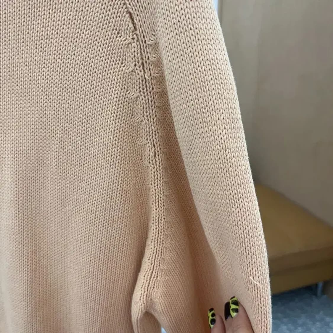 폴로 랄프로렌 빈티지 컨트리 오렌지베이지 니트 100 C07527 상품이미지8