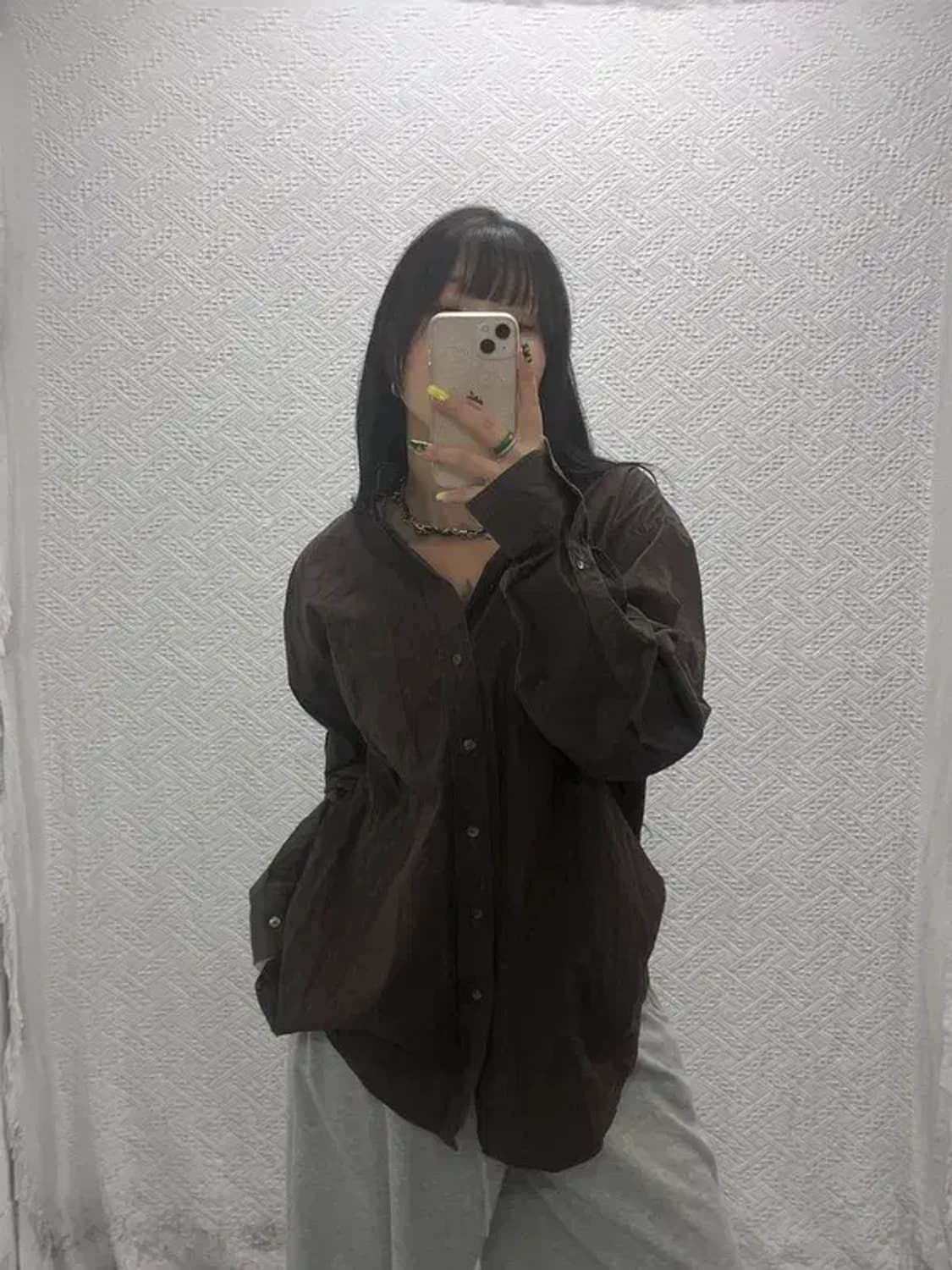 버버리 올드빈티지 로고스트라이프 컨트리 셔츠 XL C07530 상품이미지1