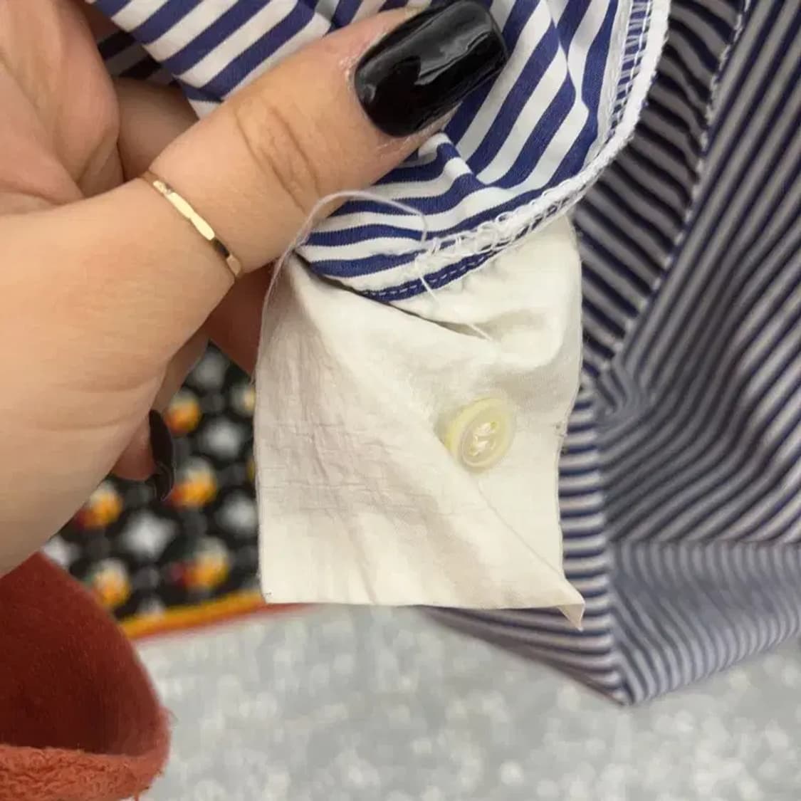 꼼데가르송 빈티지 스트라이프 키치 로고 셔츠 95 C07534 상품이미지6