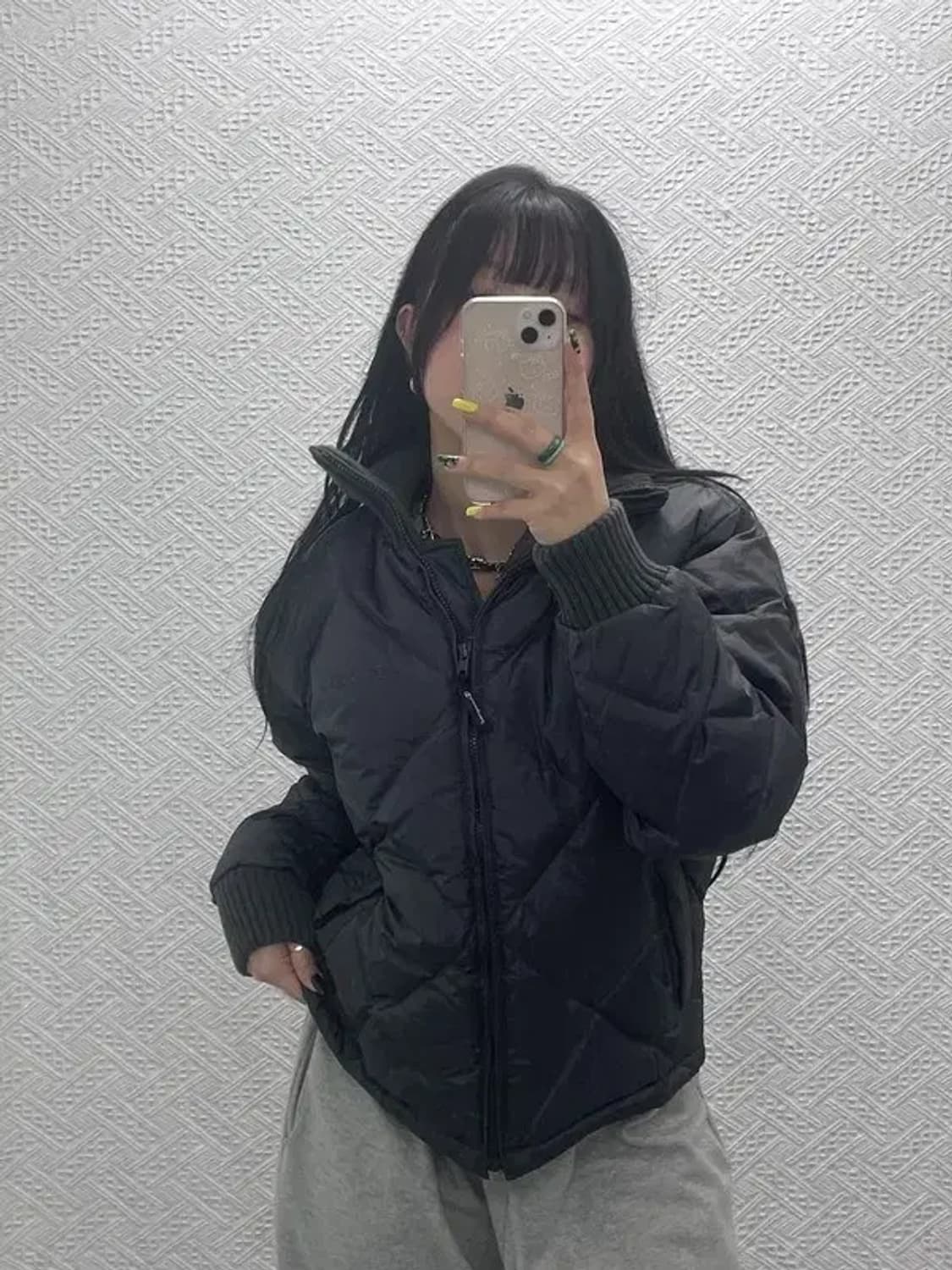 챔피언 올드스쿨 모던락시크 퀄팅 패딩 105 C07541 상품이미지2