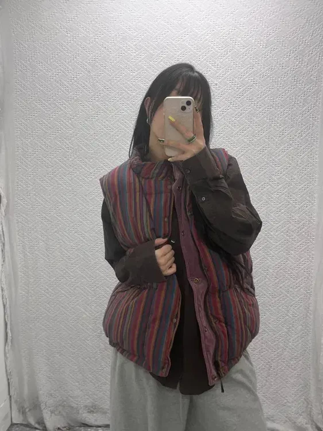 디스이즈네버댓X그레이트풀데드 히피 리버시블 패딩 조끼 110 C07529 상품이미지2