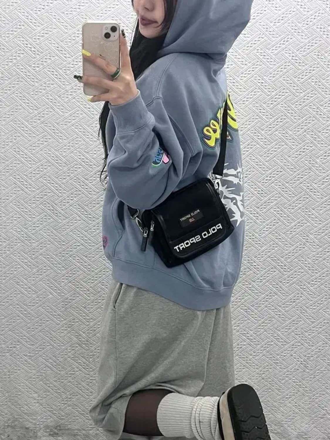 폴로 스포츠 빈티지 미니 카세트 크로스백 C07553 상품이미지1