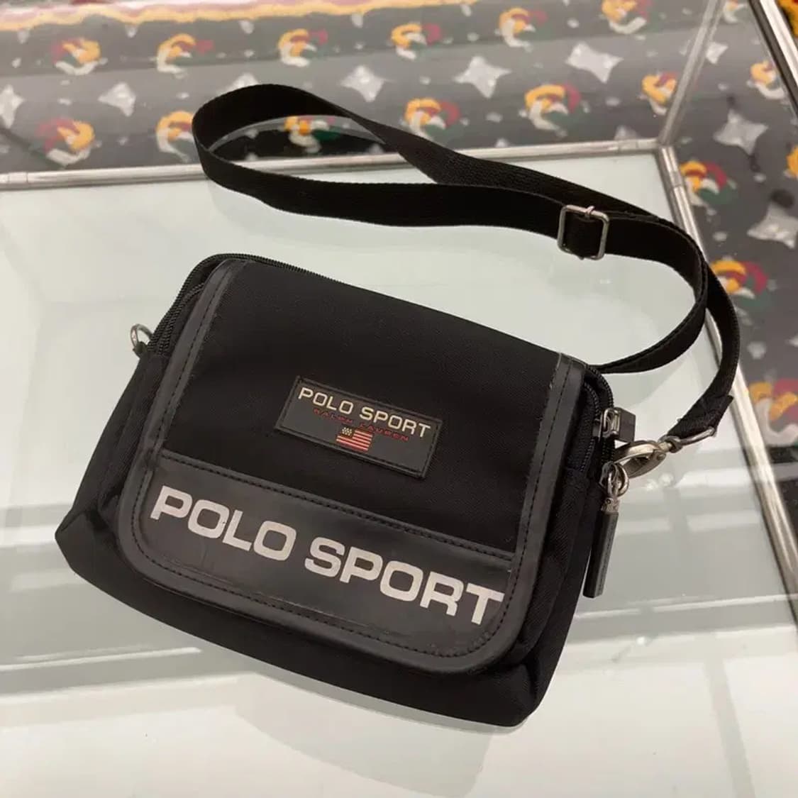 폴로 스포츠 빈티지 미니 카세트 크로스백 C07553 상품이미지3