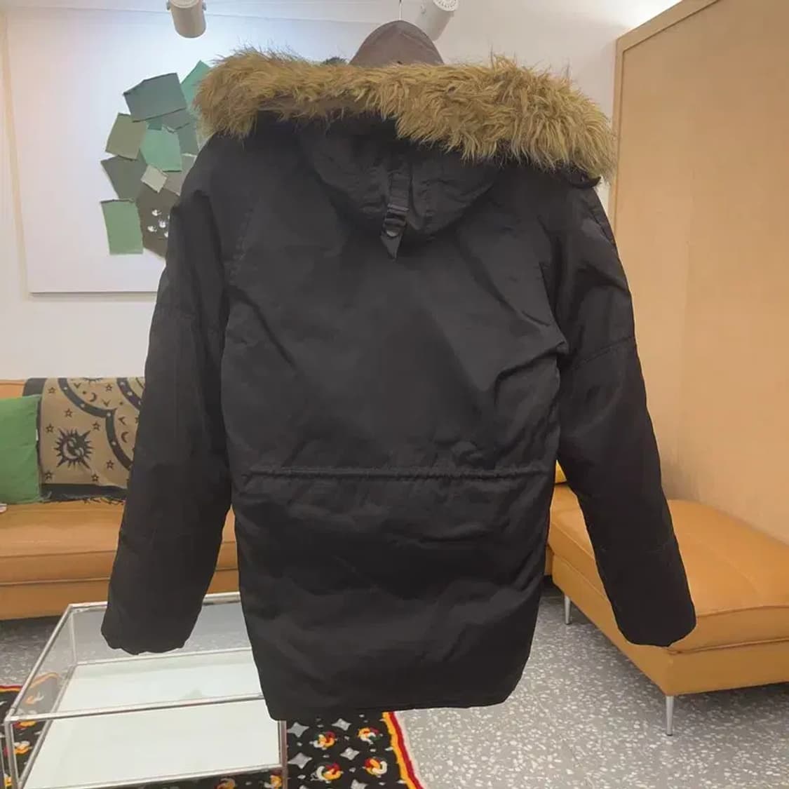 알파인더스트리 올드스쿨 빈티지 00's 퍼 패딩 S C07542 상품이미지4