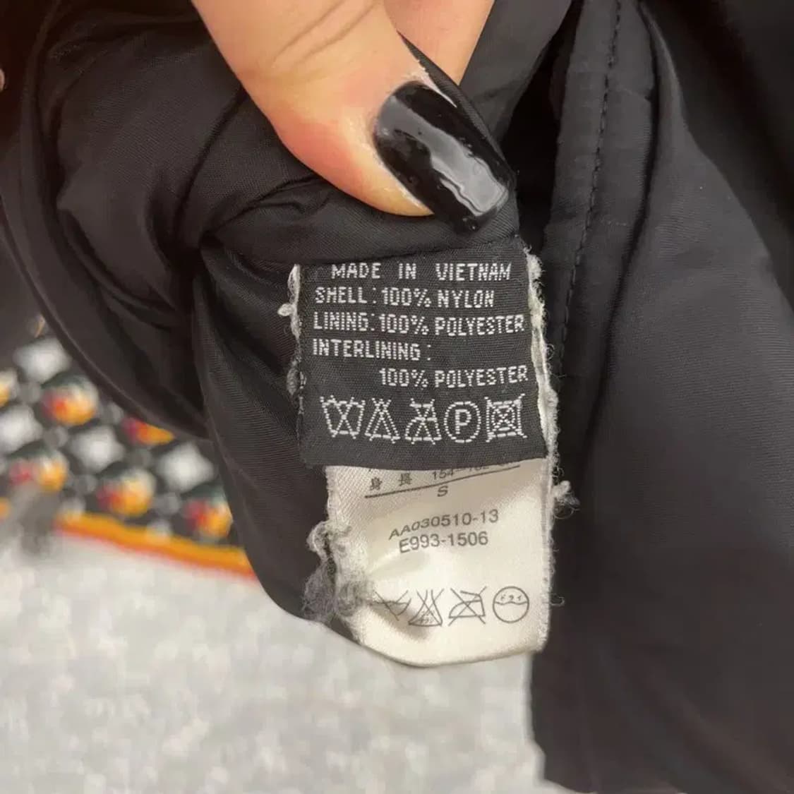 알파인더스트리 올드스쿨 빈티지 00's 퍼 패딩 S C07542 상품이미지6