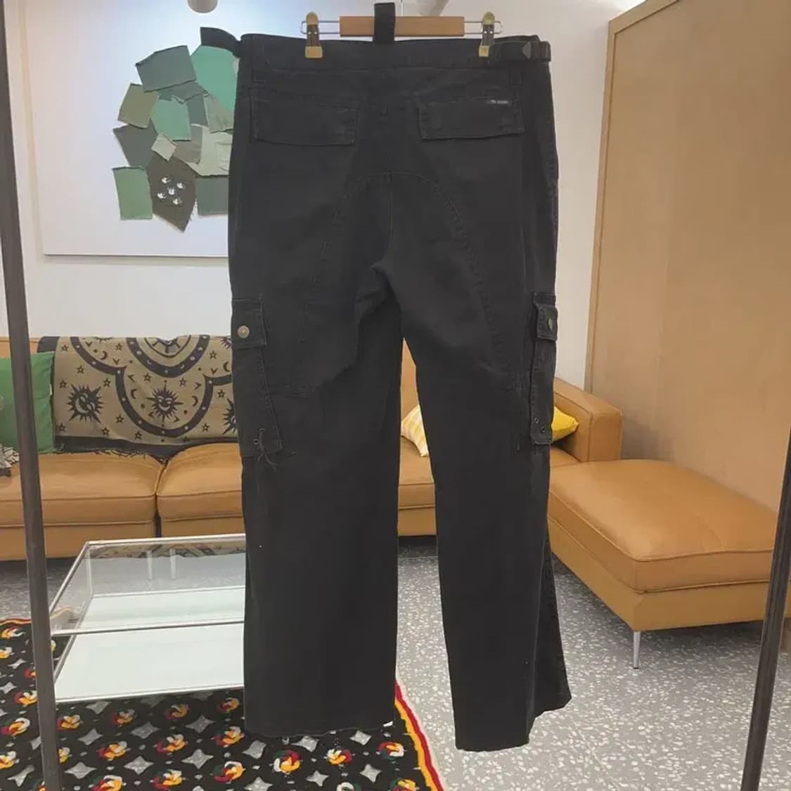 빈티지 올드스쿨 빈티지 데님 카고팬츠 34인치 C07548 상품이미지4