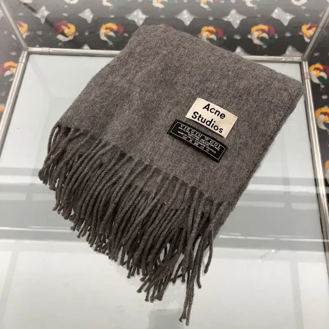 아크네스튜디오 모던시크 캐주얼 비건울 목도리 C07557 상품이미지3