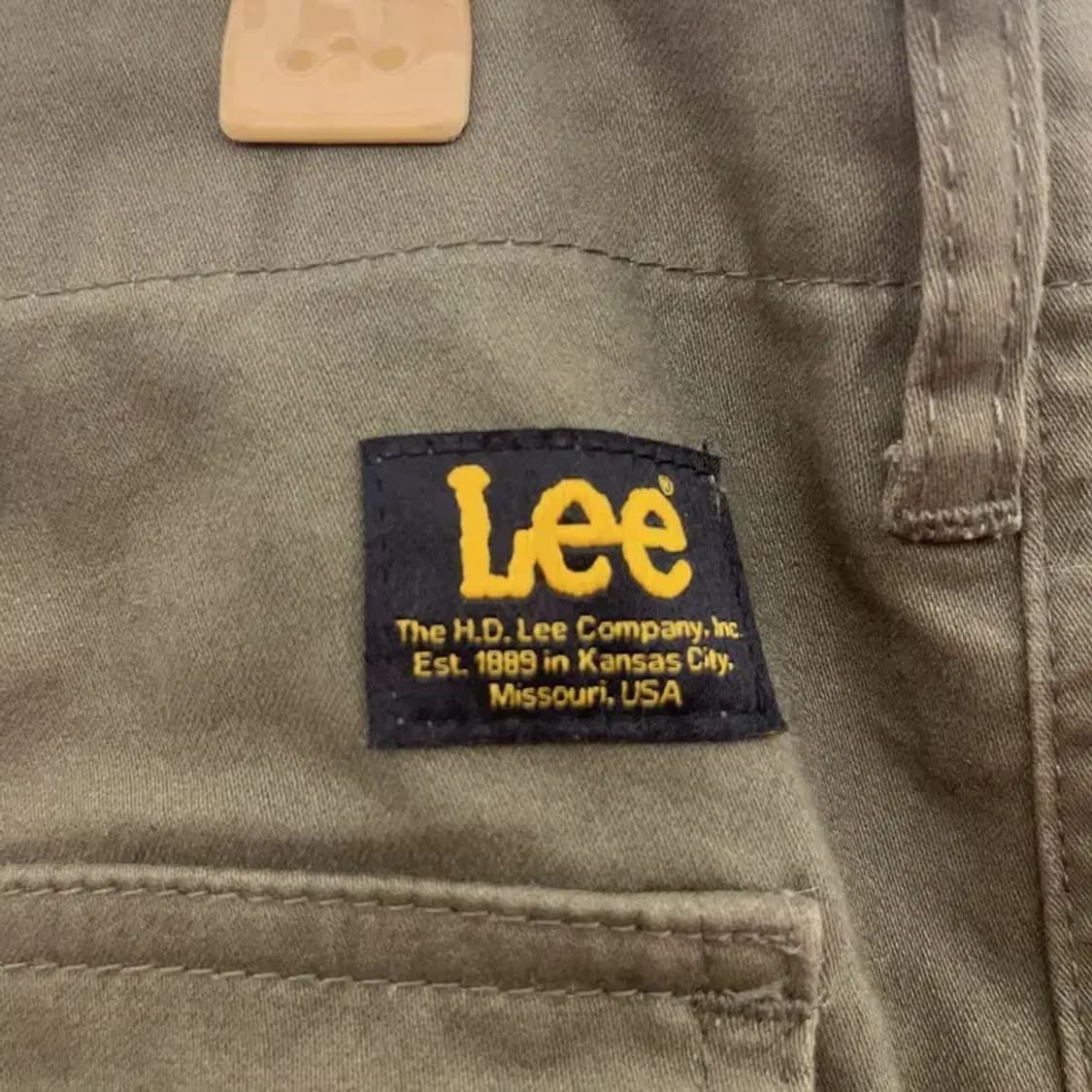 리 LEE 밀리터리 말차카키 퍼티그 팬츠 34인치 C07549 상품이미지5