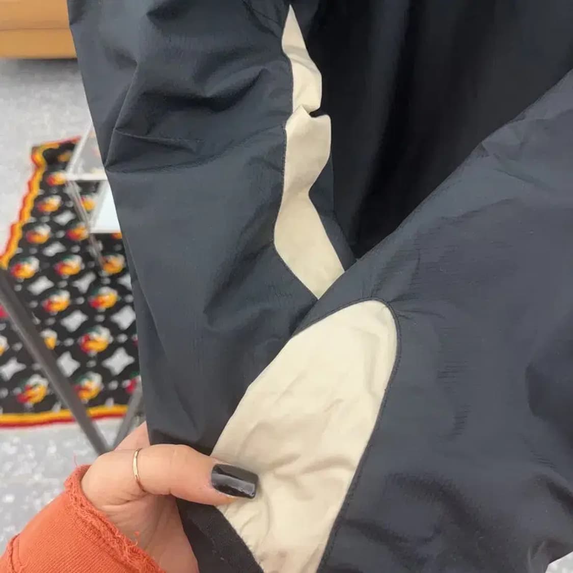 나이키 올드스쿨 레트로 00's 배색 바람막이 자켓 XL C07538 상품이미지7