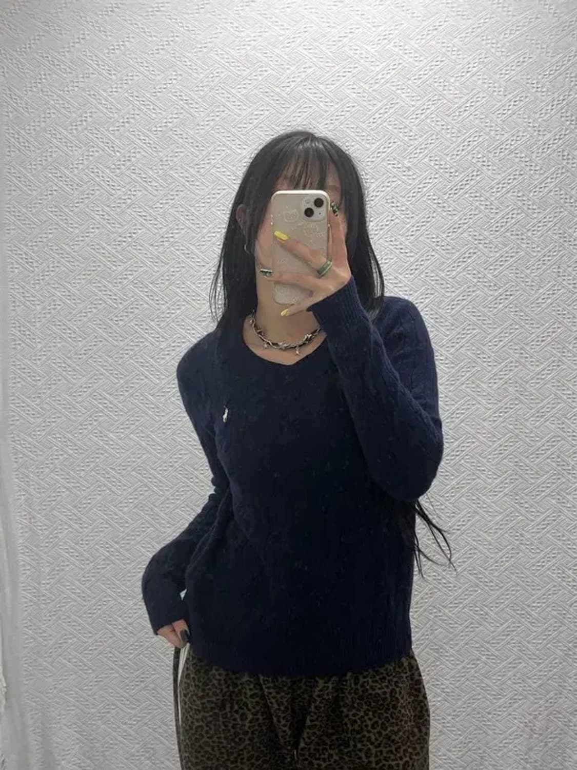 폴로 랄프로렌 캐주얼 모던 울캐시미어 니트 M C07558 상품이미지1