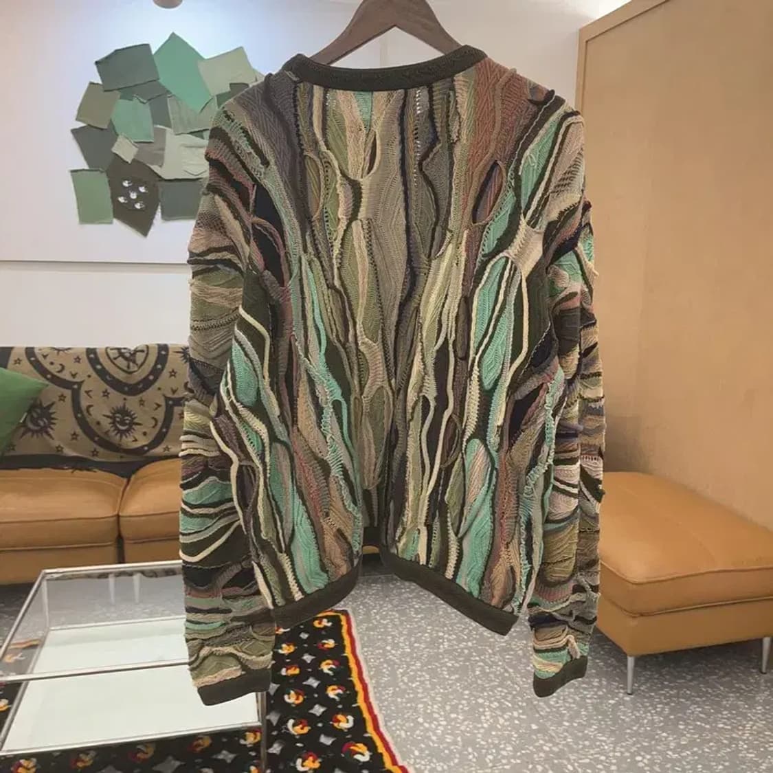 쿠지 히피 보헤미안 입체텍스처 니트 M C07568 상품이미지4