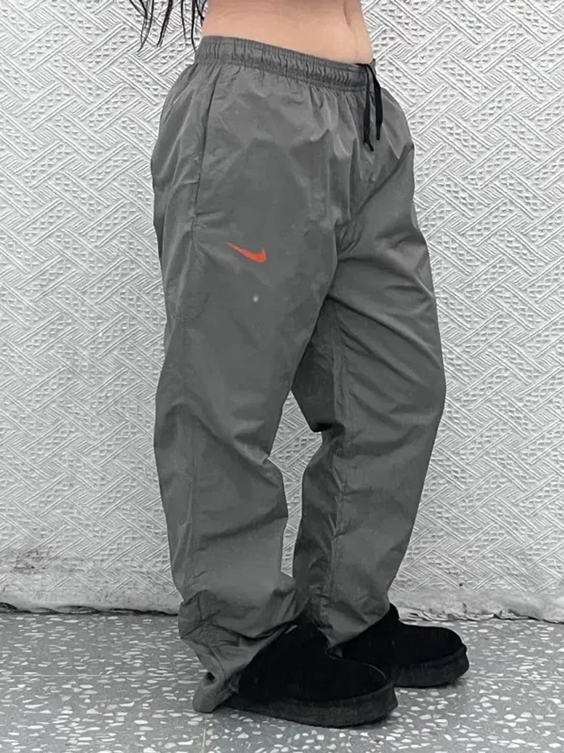 나이키 T90 올드스쿨 카키그레이 밴딩 트랙팬츠 M C07594 상품이미지1