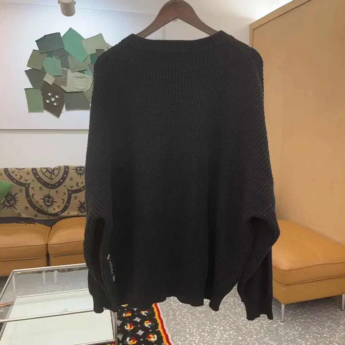 LMC 올드스쿨 빈티지 빅로고 오버핏 니트 2 C07588 상품이미지4