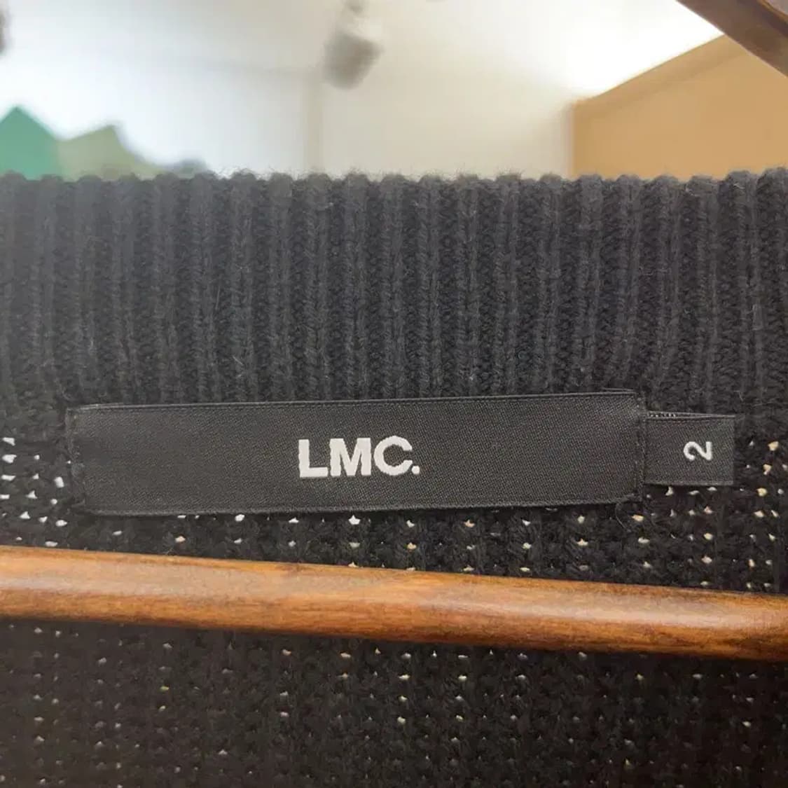 LMC 올드스쿨 빈티지 빅로고 오버핏 니트 2 C07588 상품이미지5