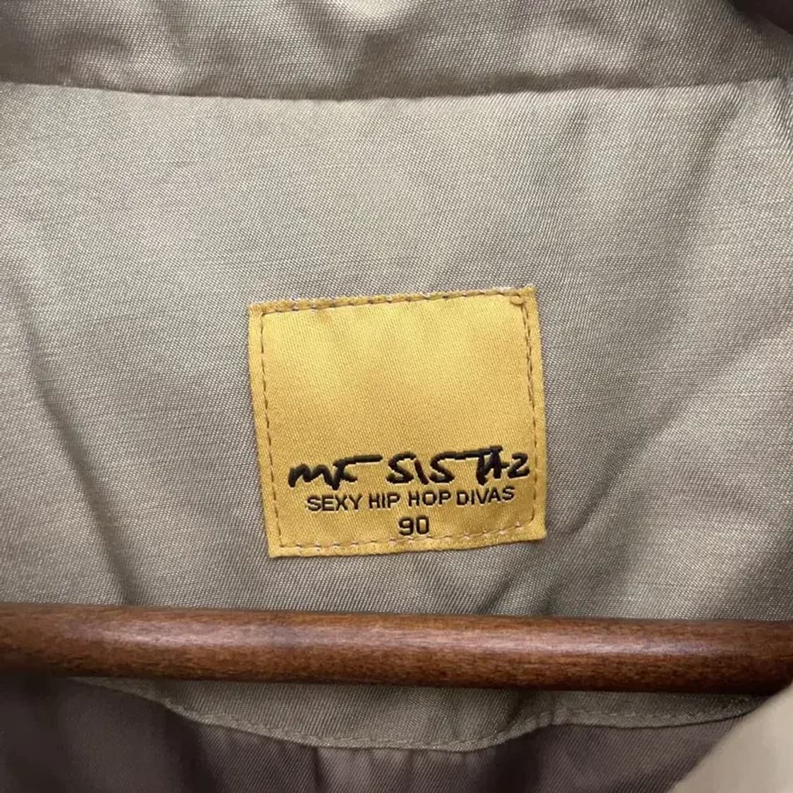 빈티지 Y2K 00's 대장급 올리브카키 항공점퍼 자켓 90 C07586 상품이미지4