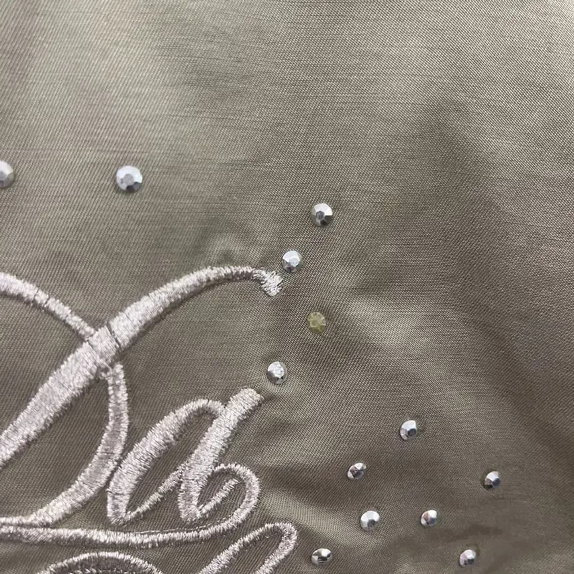 빈티지 Y2K 00's 대장급 올리브카키 항공점퍼 자켓 90 C07586 상품이미지6