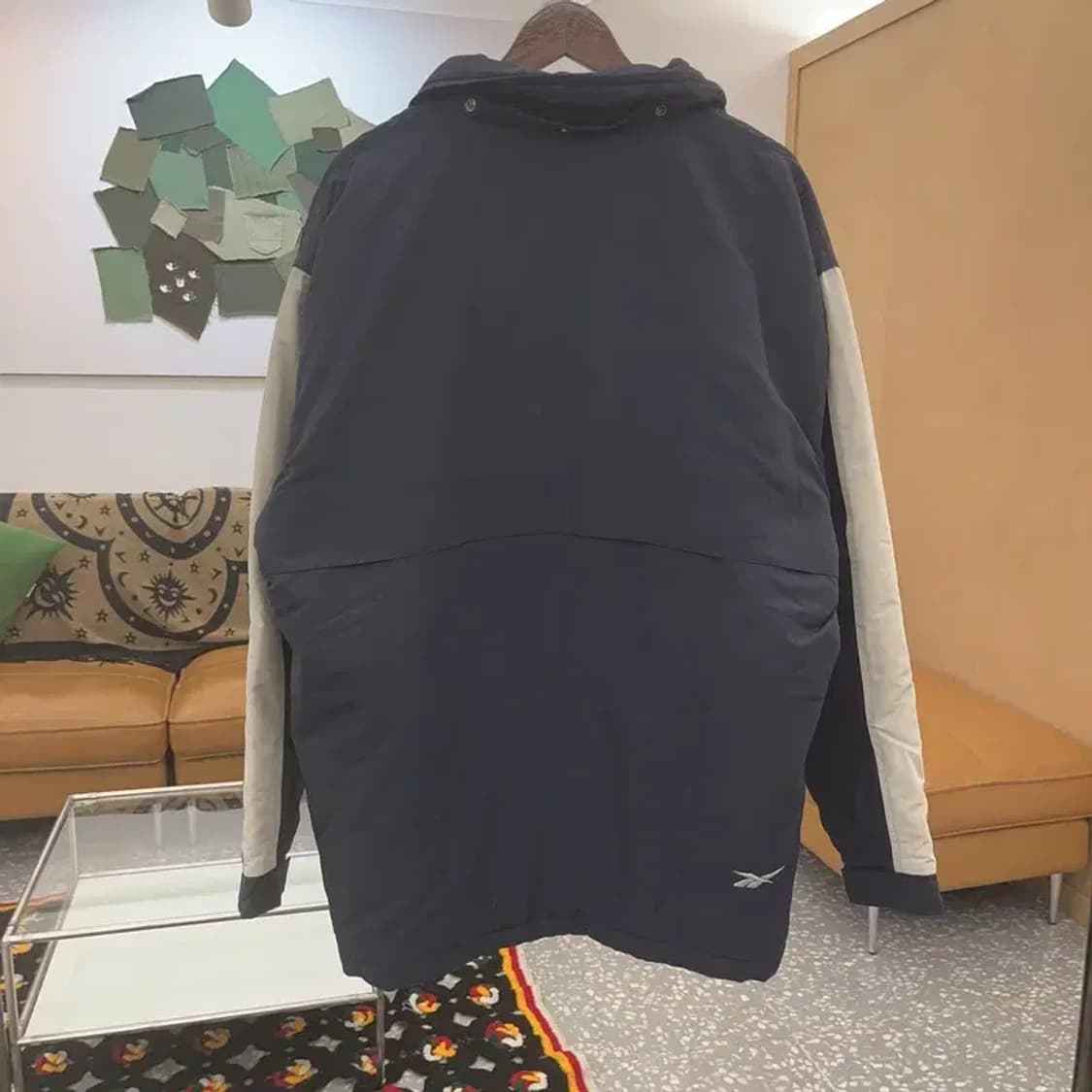 리복 올드스쿨 레트로 바람막이 돕바 자켓 105 C07573 상품이미지4