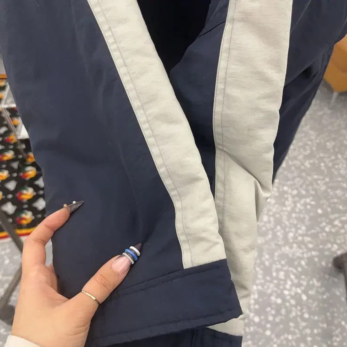 리복 올드스쿨 레트로 바람막이 돕바 자켓 105 C07573 상품이미지8