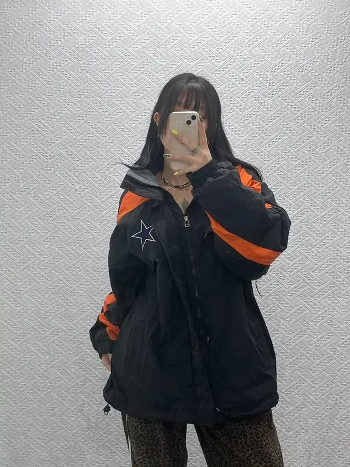 스타터 택사스 댈러스 카우보이스 누빔 바람막이 자켓 M C07576 상품이미지1