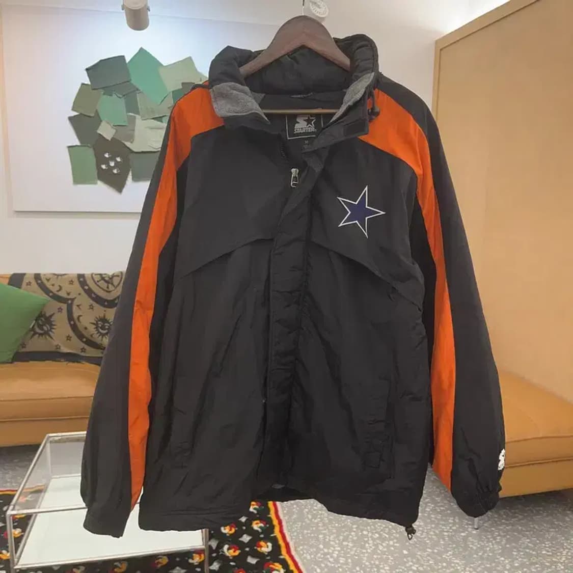 스타터 택사스 댈러스 카우보이스 누빔 바람막이 자켓 M C07576 상품이미지3