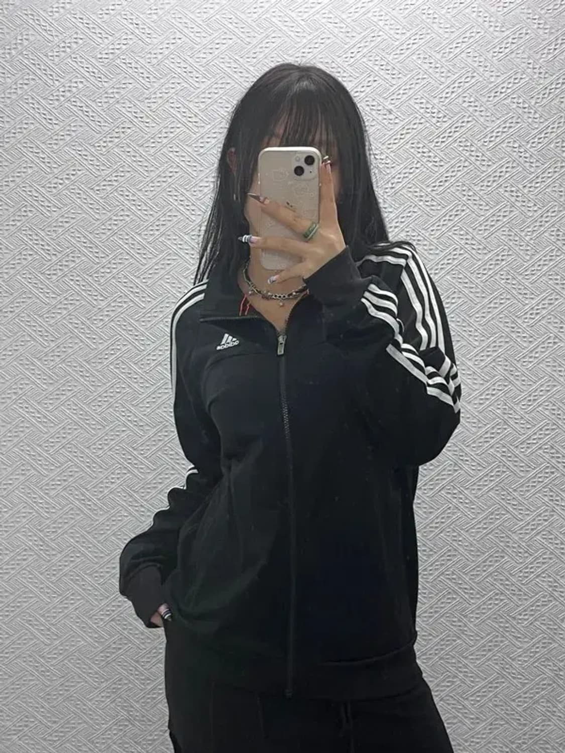 아디다스 오리지널 올드스쿨 빈티지 삼선 져지 집업 95 C07600 상품이미지2