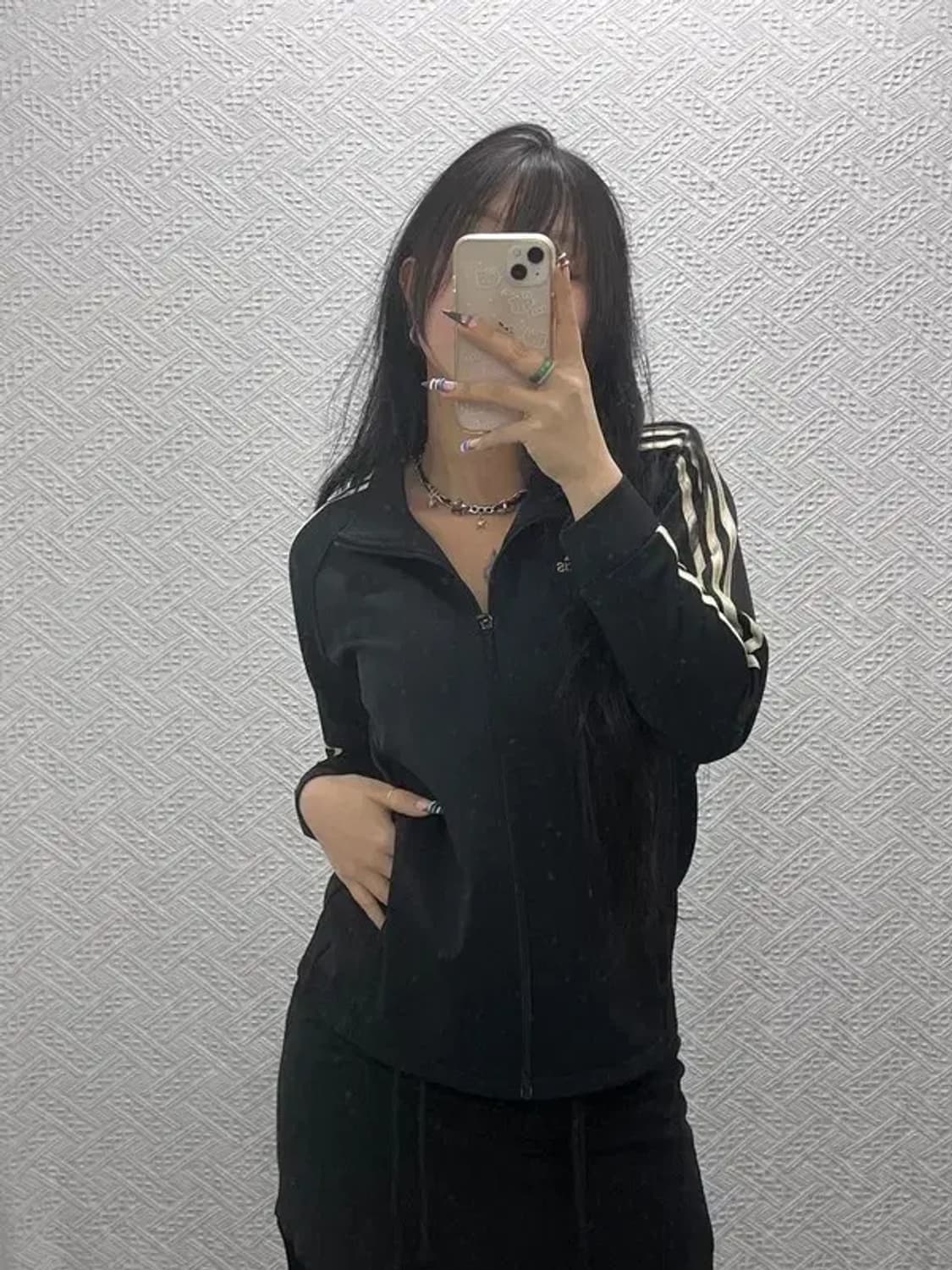 아디다스 마샬아츠 올드스쿨 Y2K 검골 져지 집업 XS C07601 상품이미지2