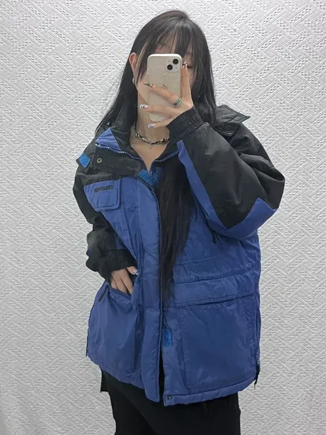 스타터 올드스쿨 레트로 멀티포켓 트러커 패딩 100 C07611 상품이미지2