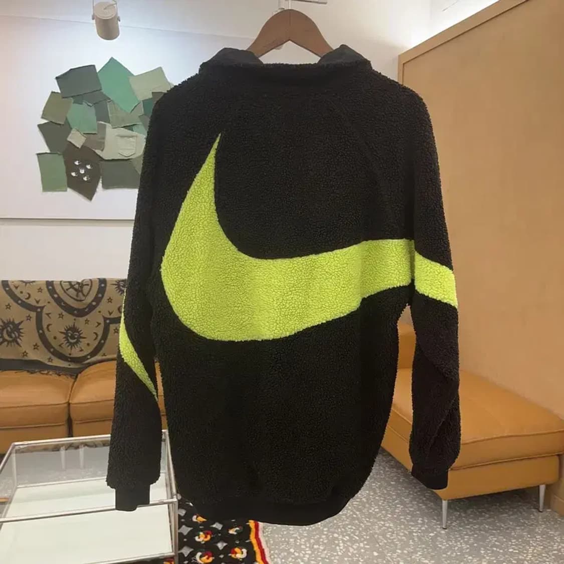 나이키 빈티지 키치 빅스우시 뽀글이 양털 후리스 105 C07602 상품이미지4