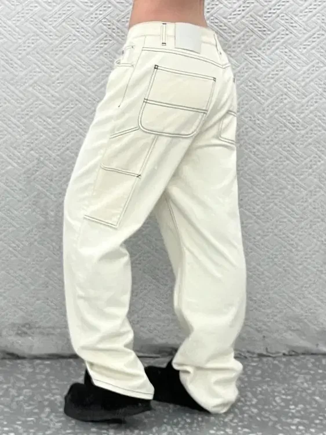 비바스튜디오 빈티지 카펜터 스케치라인 코튼팬츠 M C07631 상품이미지1